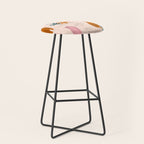 Rainbow cheetahs Stool Gallery Image 1