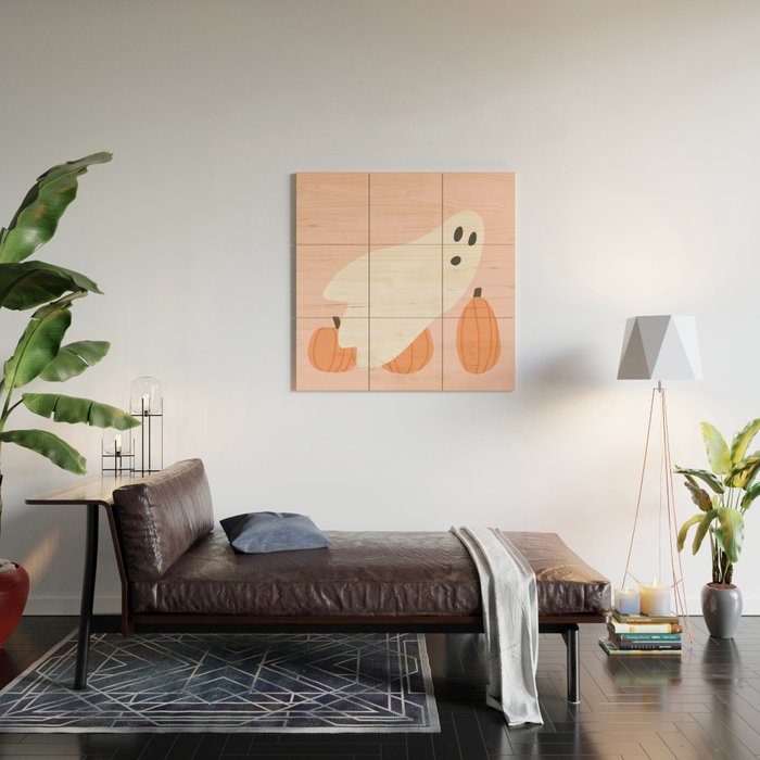 Pastel Ghost Wood Wall Art Gallery Image 2