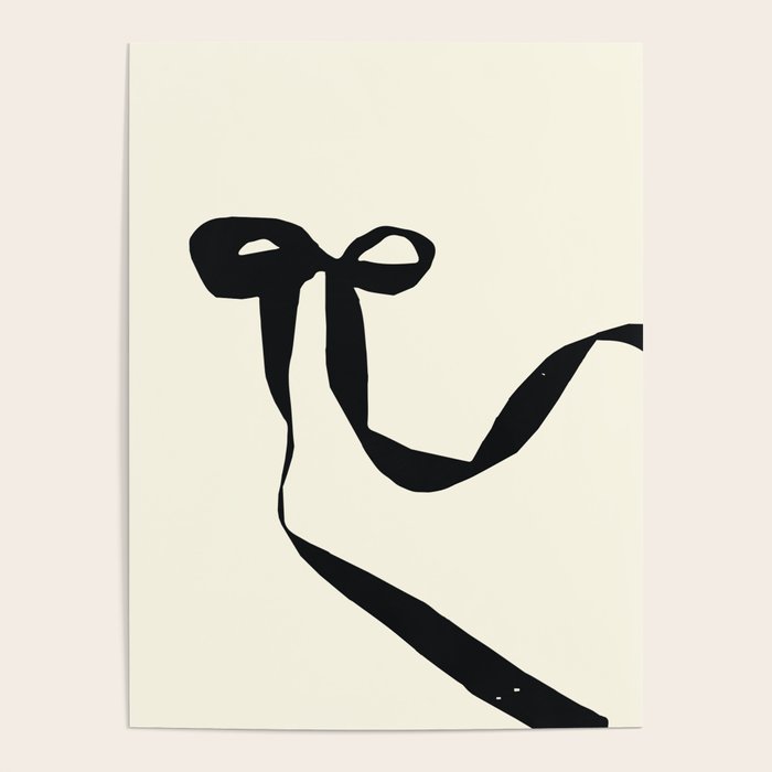 Black Bow Poster Gallery Image 1