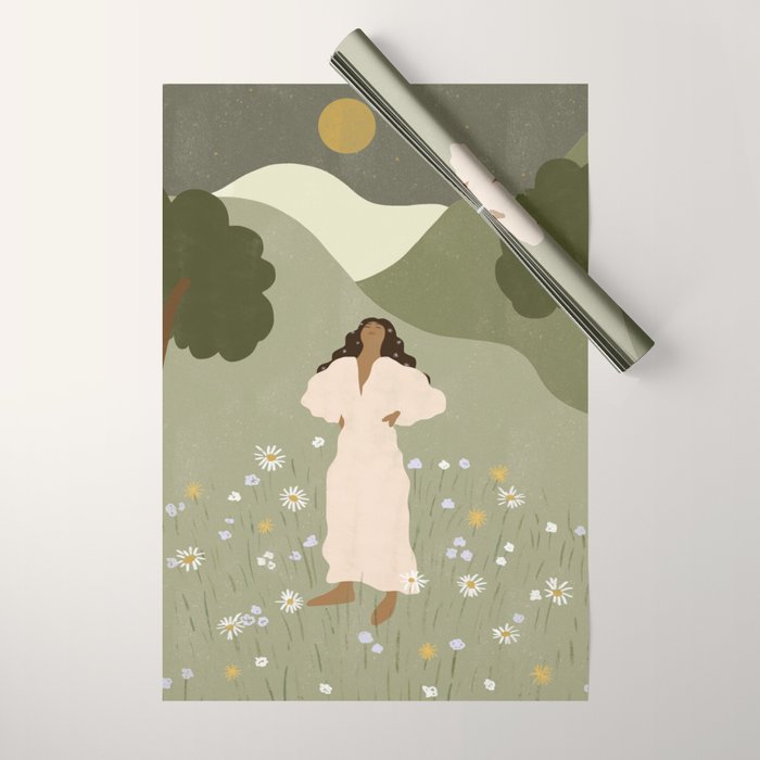 No Ceiling in the Garden Wrapping Paper Gallery Image 1