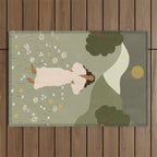 No Ceiling in the Garden Outdoor Rug Gallery Image 1