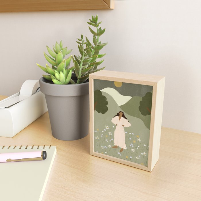No Ceiling in the Garden Mini Art Print Gallery Image 2