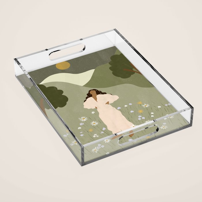 No Ceiling in the Garden Acrylic Tray Gallery Image 1