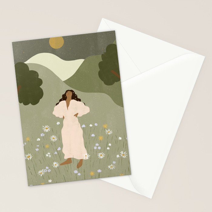 No Ceiling in the Garden Stationery Card Gallery Image 2
