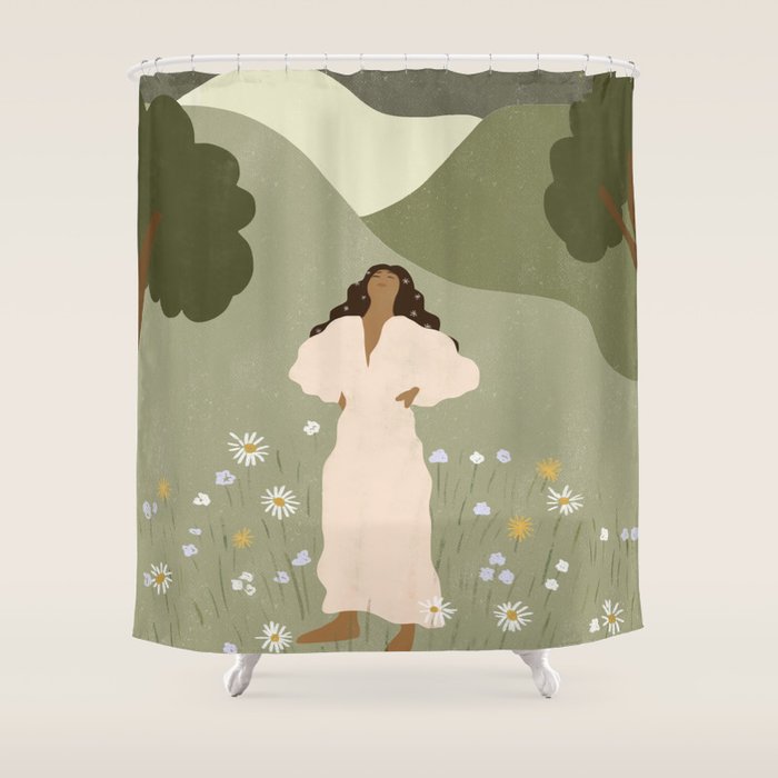No Ceiling in the Garden Shower Curtain Gallery Image 1
