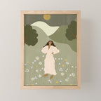 No Ceiling in the Garden Mini Art Print Gallery Image 1