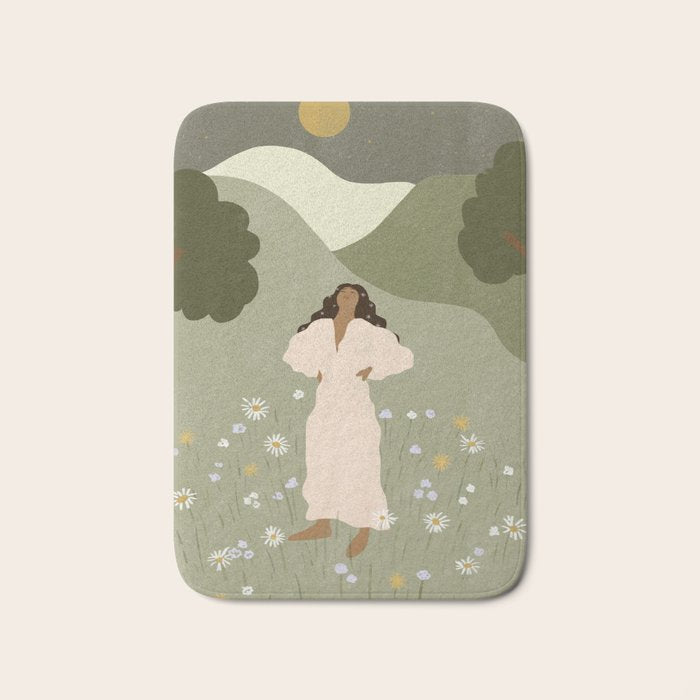 No Ceiling in the Garden Bath Mat Gallery Image 1