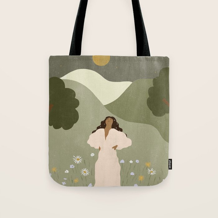 No Ceiling in the Garden Tote Bag Gallery Image 1