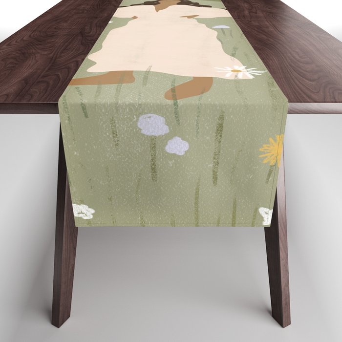 No Ceiling in the Garden Table Runner Gallery Image 1