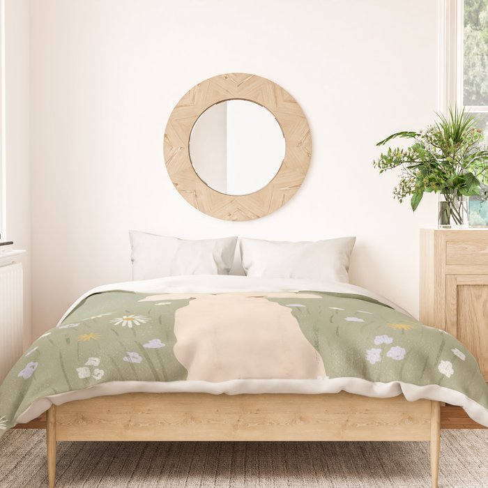 No Ceiling in the Garden Duvet Cover Gallery Image 3
