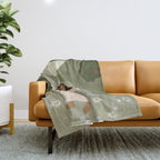 No Ceiling in the Garden Throw Blanket Gallery Image 1