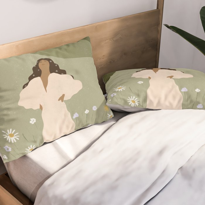 No Ceiling in the Garden Pillow Sham Gallery Image 2