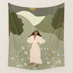 No Ceiling in the Garden Wall Tapestry Gallery Image 4