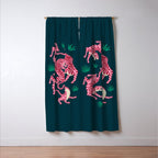 Night Race: Pink Tiger Edition Window Curtain Gallery Image 3