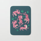 Night Race: Pink Tiger Edition Bath Mat Gallery Image 1