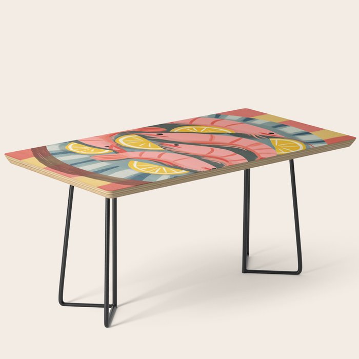 Shrimp Picnic Coffee Table Gallery Image 1