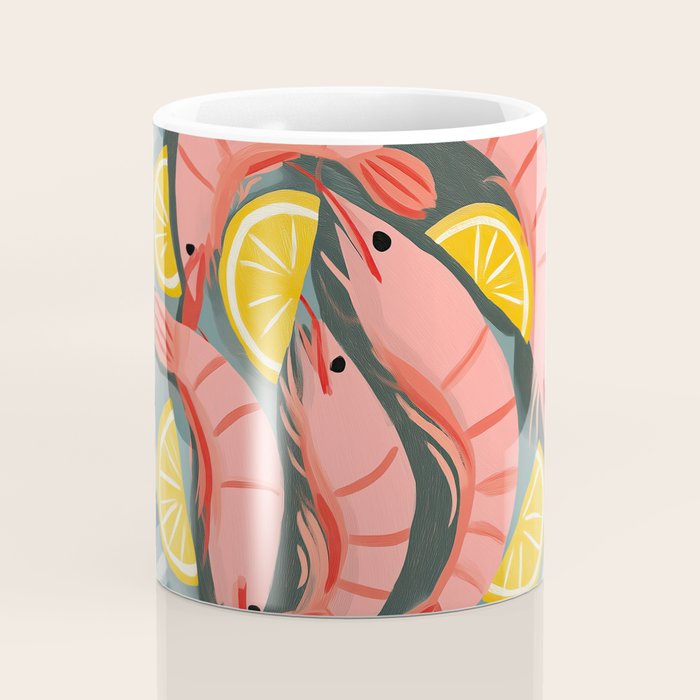 Shrimp Picnic Coffee Mug Gallery Image 4