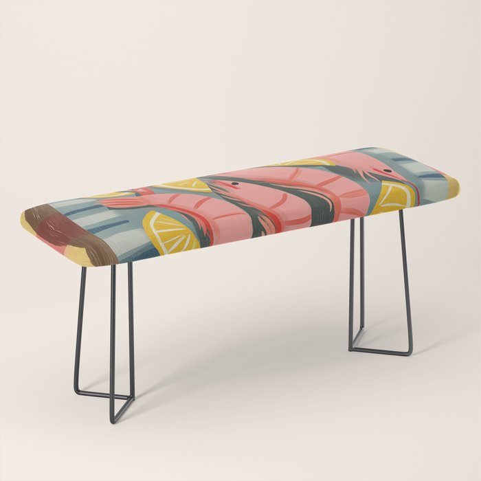 Shrimp Picnic Bench Gallery Image 1