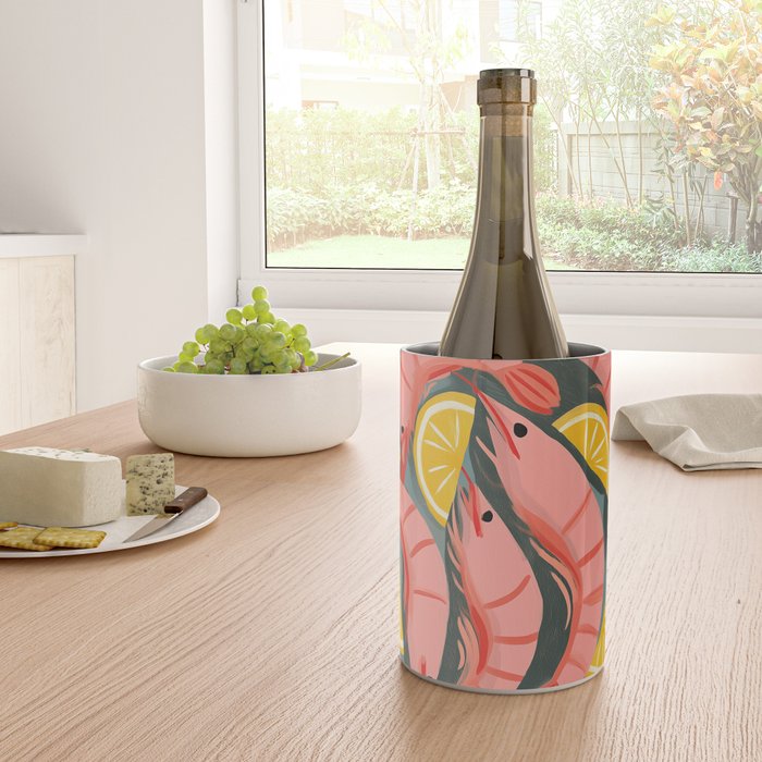 Shrimp Picnic Wine Chiller Gallery Image 4