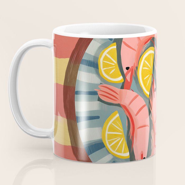 Shrimp Picnic Coffee Mug Gallery Image 3
