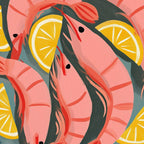 Shrimp Picnic Coffee Mug Gallery Image 2