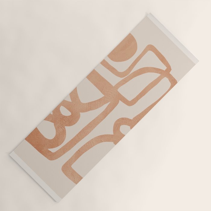 Abstract Minimal Shapes 80 Yoga Mat Gallery Image 1