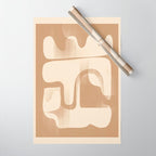 Modern Abstract Shapes 97 Wrapping Paper Gallery Image 1