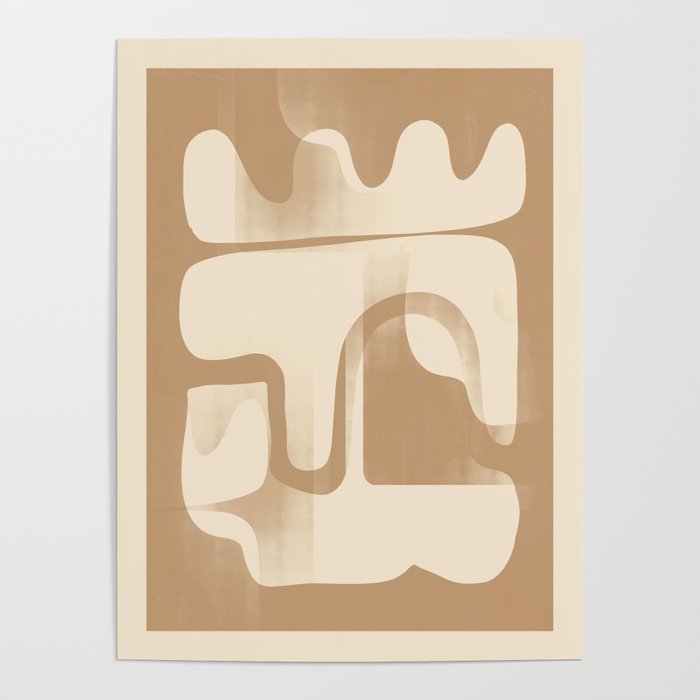 Modern Abstract Shapes 97 Poster Gallery Image 4