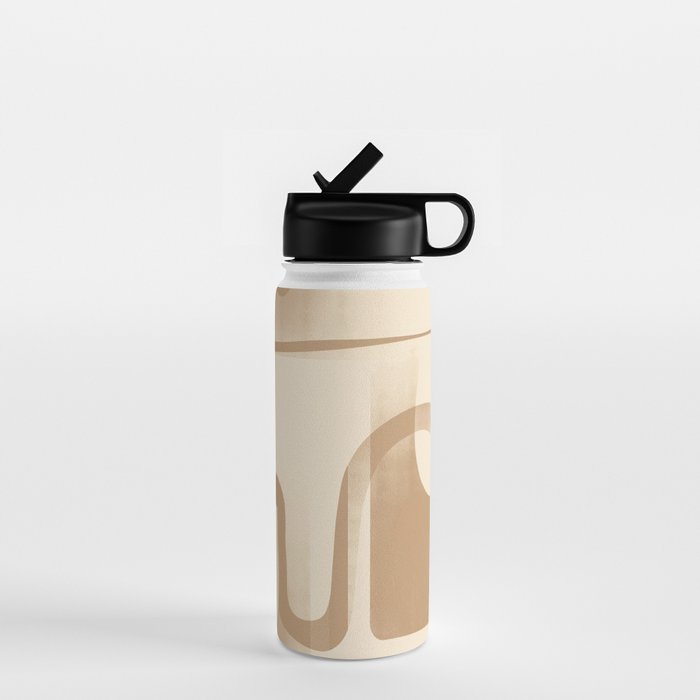 Modern Abstract Shapes 97 Water Bottle Gallery Image 1