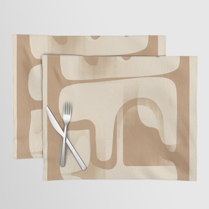 Modern Abstract Shapes 97 Placemat Gallery Image 1