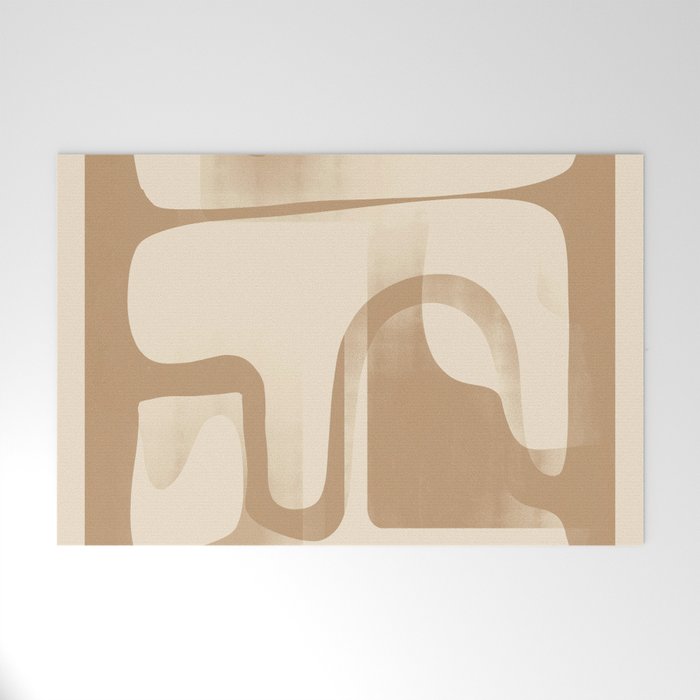 Modern Abstract Shapes 97 Welcome Mat Gallery Image 1