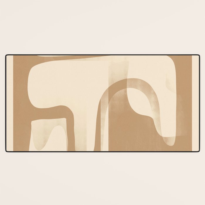 Modern Abstract Shapes 97 Desk Mat Gallery Image 3