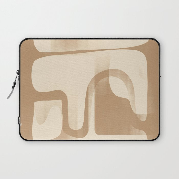 Modern Abstract Shapes 97 Laptop Sleeve Gallery Image 1