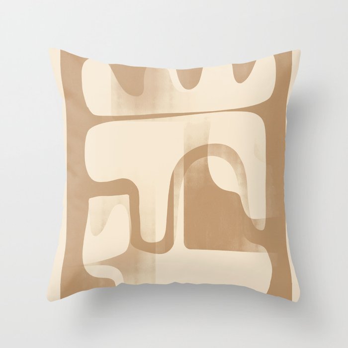 Modern Abstract Shapes 97 Throw Pillow Gallery Image 6