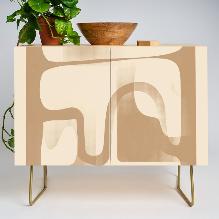 Modern Abstract Shapes 97 Credenza Gallery Image 1
