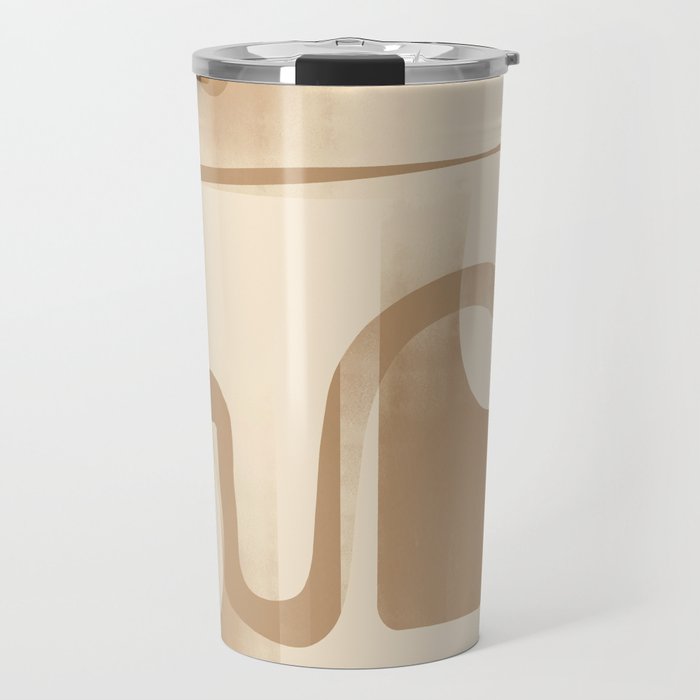 Modern Abstract Shapes 97 Travel Mug Gallery Image 1