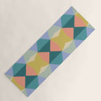  Mid-century Modern Geometric Pattern Yoga Mat Gallery Image 1