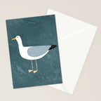 Seagull Standing Stationery Card Gallery Image 2