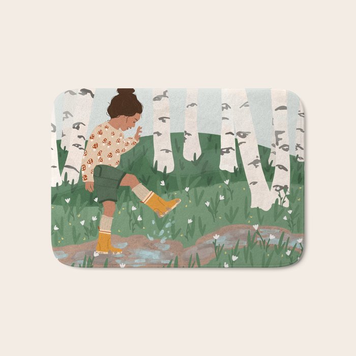Rainy Day  Bath Mat Gallery Image 1