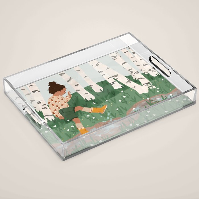 Rainy Day  Acrylic Tray Gallery Image 1