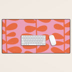 Spring Leaves Desk Mat Gallery Image 1