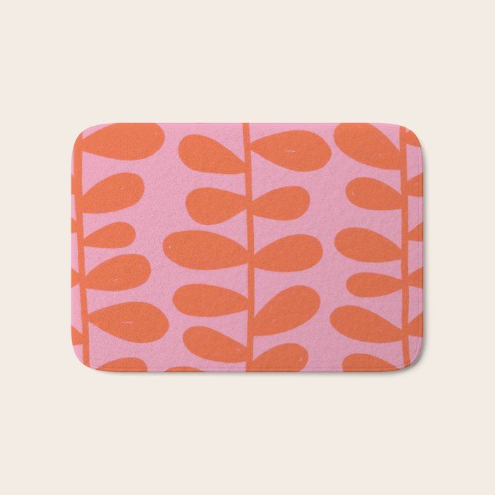 Spring Leaves Bath Mat Gallery Image 1
