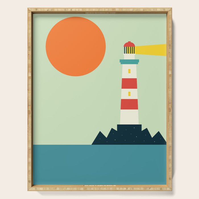 Lighthouse Serving Tray Gallery Image 1