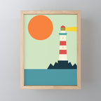 Lighthouse Mini Art Print Gallery Image 1