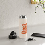 Whats The Best That Could Happen in Peach Fuzz Water Bottle Gallery Image 4
