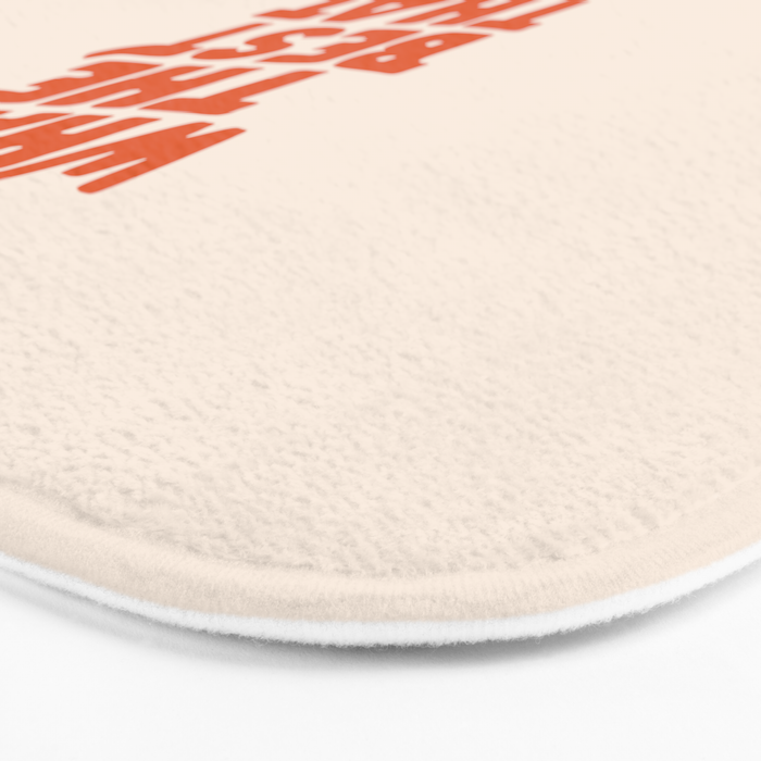 Whats The Best That Could Happen in Peach Fuzz Bath Mat Gallery Image 3