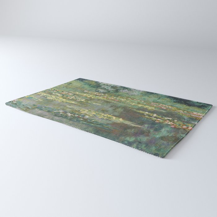 Water Lily Pond Claude Monet Rug Gallery Image 3
