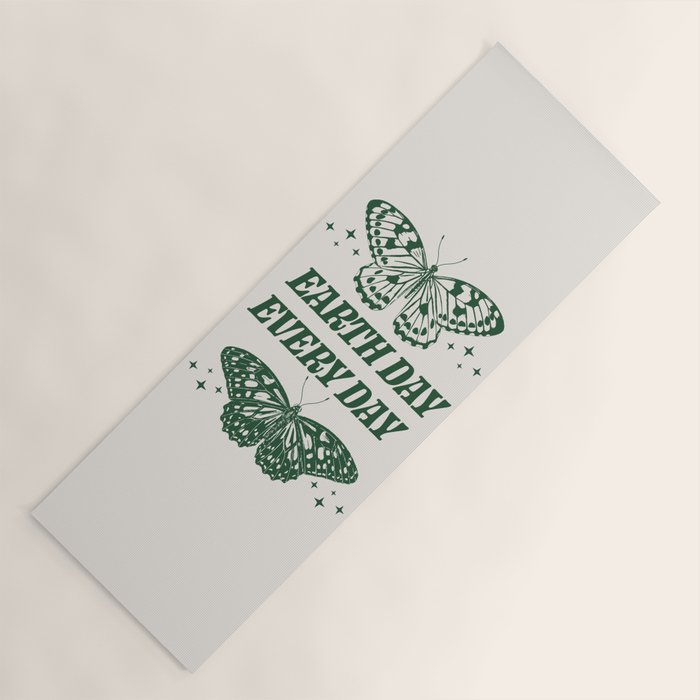 Earth Day Every Day Yoga Mat Gallery Image 1