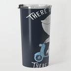 There is a whale Travel Mug Gallery Image 3