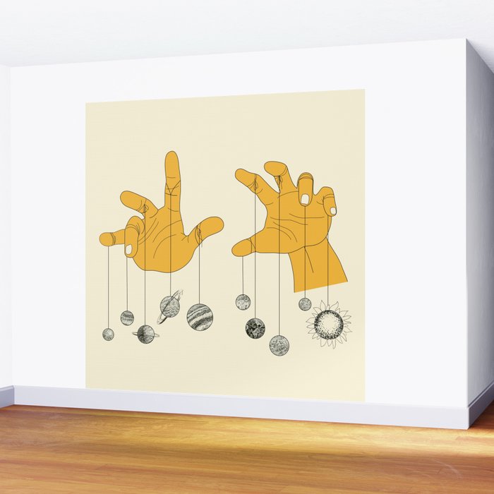 Solar System Wall Mural Gallery Image 2